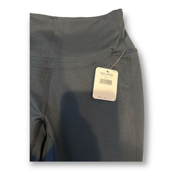 Free People Very Prairie Leggings Color Black Size Extra Small NWT - Picture 5 of 9